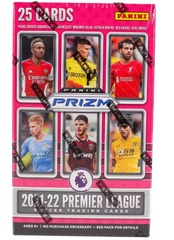 2021-22 Panini Prizm Premier League EPL Soccer Trading Cards Cereal Box (25 Cards)