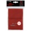 Ultra-Pro Solid Standard Size Deck Protector Sleeves Red (100 ct)