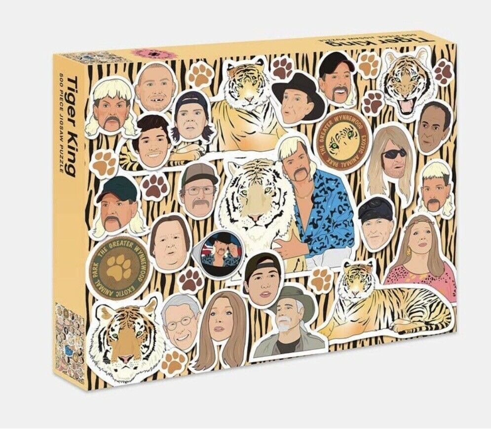 Tiger King 500 Piece Jigsaw Puzzle