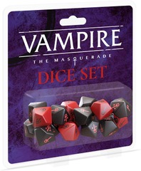 Vampire: The Masquerade Dice Set - for Vampire: The Masquerade Roleplaying Game 5th Ed. (18 Dice)