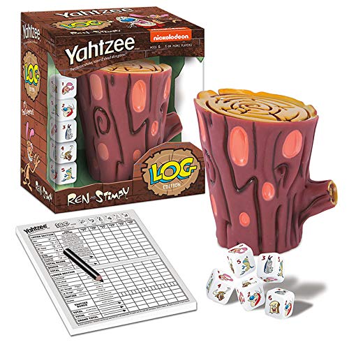 Ren and Stimpy Yahtzee Log Edition