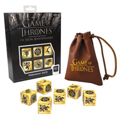 Game of Thrones Iron Anniversary Premium Dice Set