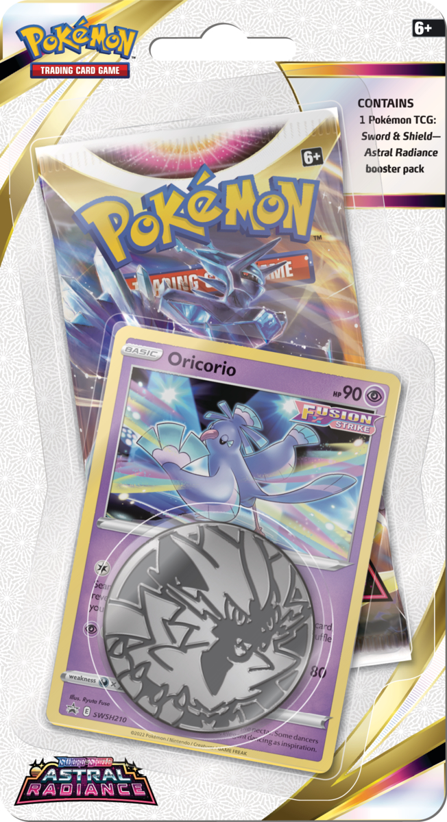Sword & Shield - Astral Radiance Single Pack Blister - Oricorio