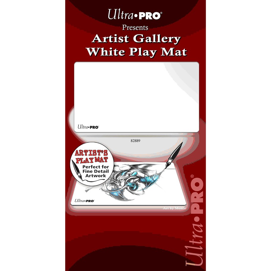 Ultra Pro Artists Playmat - Solid White Playmat