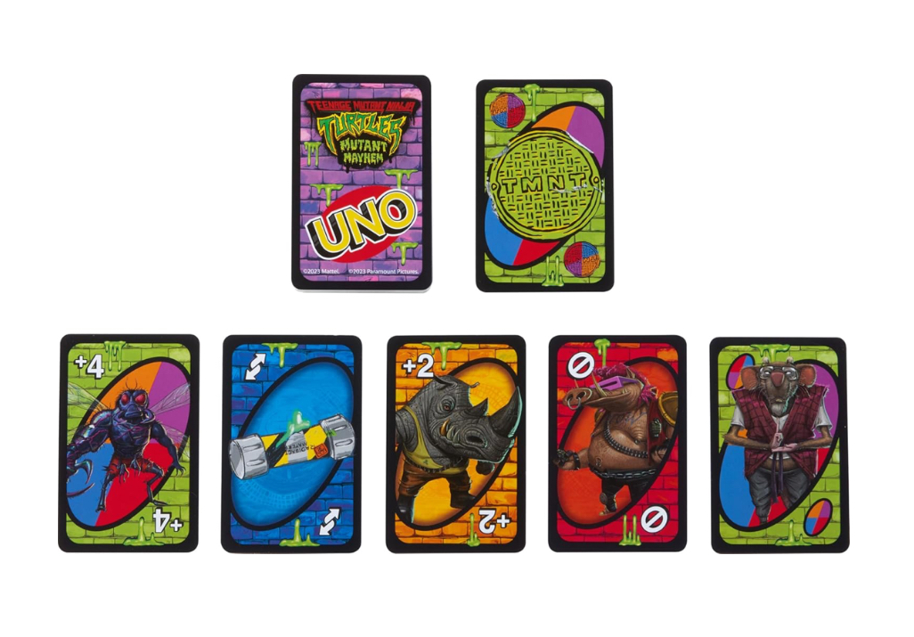 Uno -.Teenage Mutant Ninja Turtles Mutant Mayhem