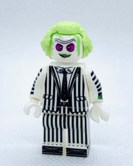 Beetlejuice Building Brick Minifigure (Lego Compatable)