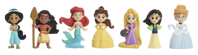 Disney Princess Collectible Figure Set 7 Pieces