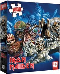 Iron Maiden Faces of Eddie 1000 Piece Puzzle