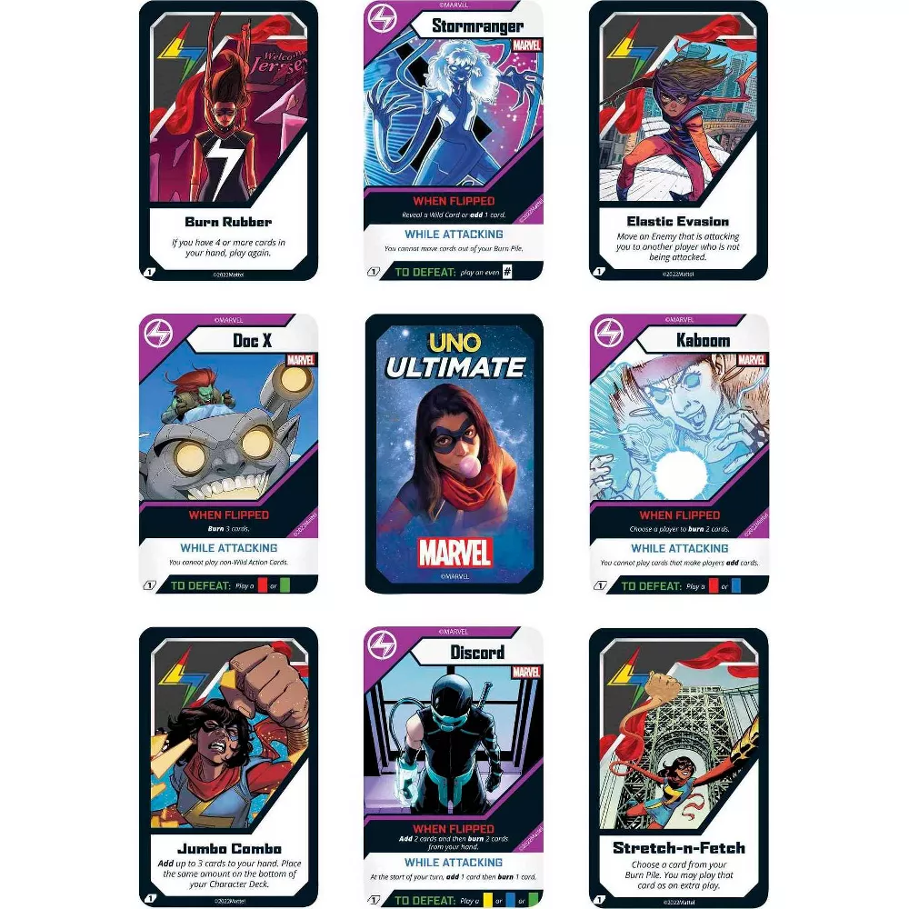 UNO Ultimate - Marvel - Add-On Pack - Ms. Marvel