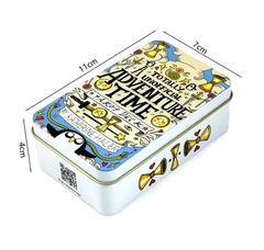 Adventure Time Totally Unofficial Tarot Deluxe Tin Blue Foil Gilded w/Guidebook