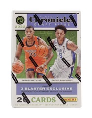 2022 Panini Chronicles NBA Draft Picks Basketball Trading Cards Blaster Box (5 Packs)