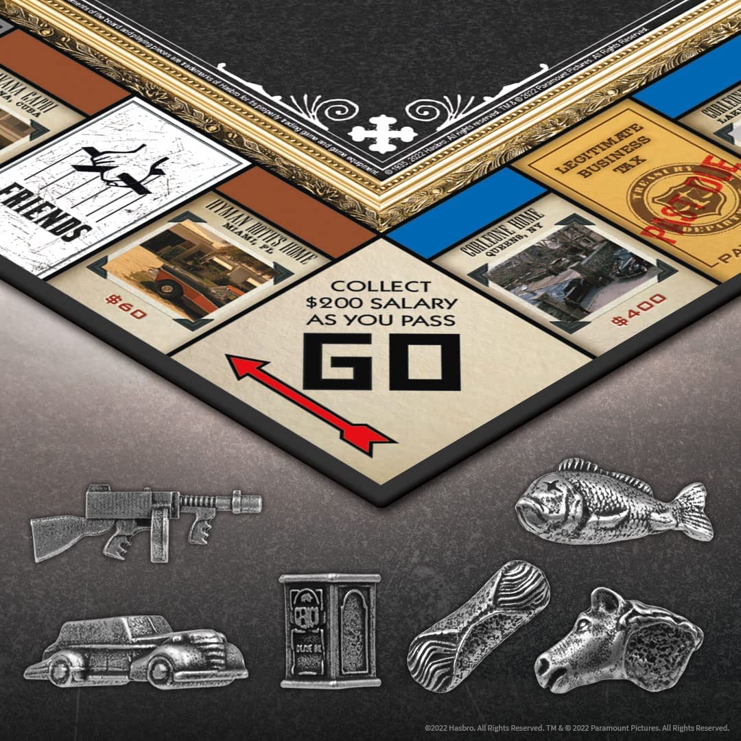 Monopoly: The Godfather - 50th Anniversary Board Game