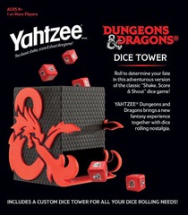 Yahtzee Dungeons & Dragons D&D Dice Game & Dice Tower