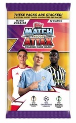 2023/24 Topps Match Attax UEFA Champion League Soccer TCG Booster Pack (12 Cards)