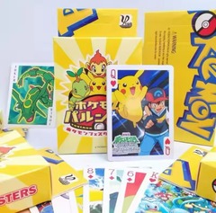 Pokemon Poker Deck Pikachu Face Back (Import/Pocket Monsters)