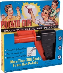 Potato Gun  - Shoots Harmless Potato Pellets