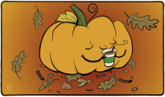 Legion Playmat - Pumpkin Spice