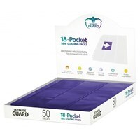 Ultimate Guard - 18-Pocket Side-Loading Pages - Purple (50 Pages)