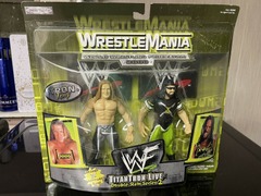 WWF WrestleMania 2000 TitanTron Live Double Slam Series 2 TRIPLE H & X-PAC *NIB*