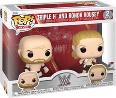 Funko Pop! WWE: Triple H And Ronda Rousey 2 Pack