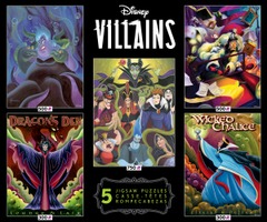 Disney: Villains - 5 in 1 Multi-Pack Jigsaw Puzzle by Ceaco