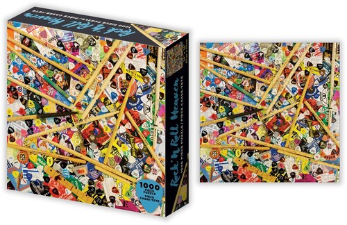 Rock N Roll Heaven Concert Memorabilia 1000 Pc Jigsaw Puzzle