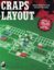 Craps tabletop playing felt layout