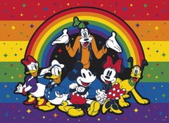 Disney PRIDE Collection: Rainbow Friends, 200 Piece Jigsaw Puzzle