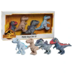 Jurassic World Plush Collector Set - 4 ct