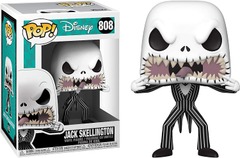 Funko Pop! Disney: The Nightmare Before Christmas -  Jack Skellington Scary Face #808 w/Pop Protector
