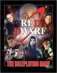 Red Dwarf: The Role Playing Game - HB HC Core rulebook - Deep7 2004 RPG