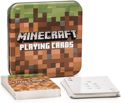 Minecraft Playing Cards - Standard Deck of Cards in Collector Travel Tin