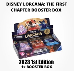 Disney Lorcana: The First Chapter Booster Box 2023 First Print