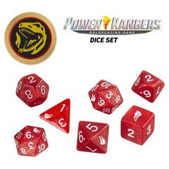 Power Rangers Dice Set: Red Ranger  (Power Rangers RPG)