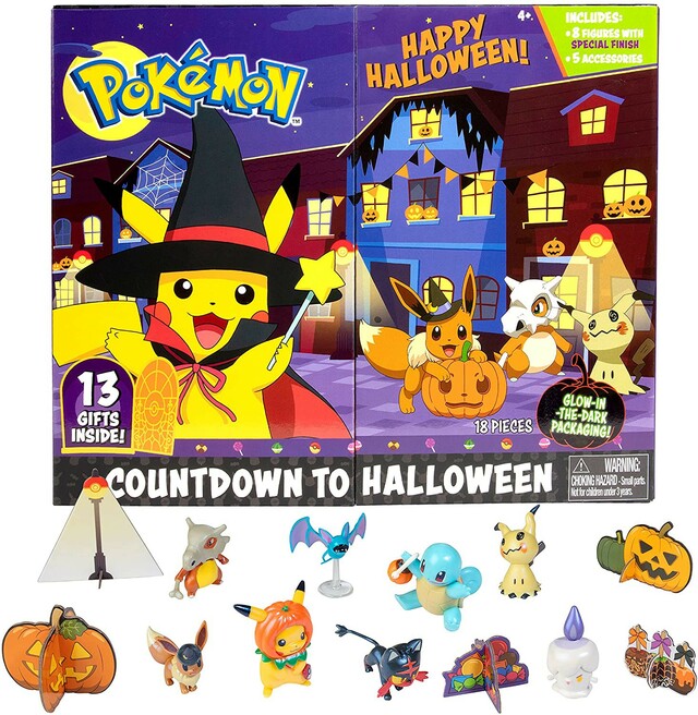 Pokemon 2021 Countdown to Halloween Advent Calendar