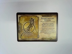 D&D Fortune Cards Promo Bloodcurdling Scream (2012)