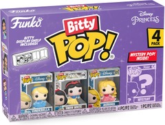 Funko Pop! Bitty Pop: Disney Princess - 4 Pack - Cinderella, Snow White, Aurora & Mystery Chase