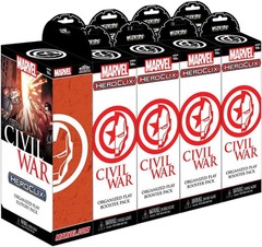 Marvel Hero Clix: Organized Play Civil War Booster Brick