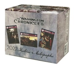 2022 Historic Autographs The Washington Chronicles Factory Sealed Complete Set