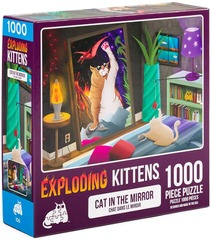 Exploding Kittens: Cat in the Mirror 1000pc Puzzle