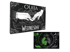 Wednesday Ouija Board Glow in the Dark Official Addams Family Spirit Board