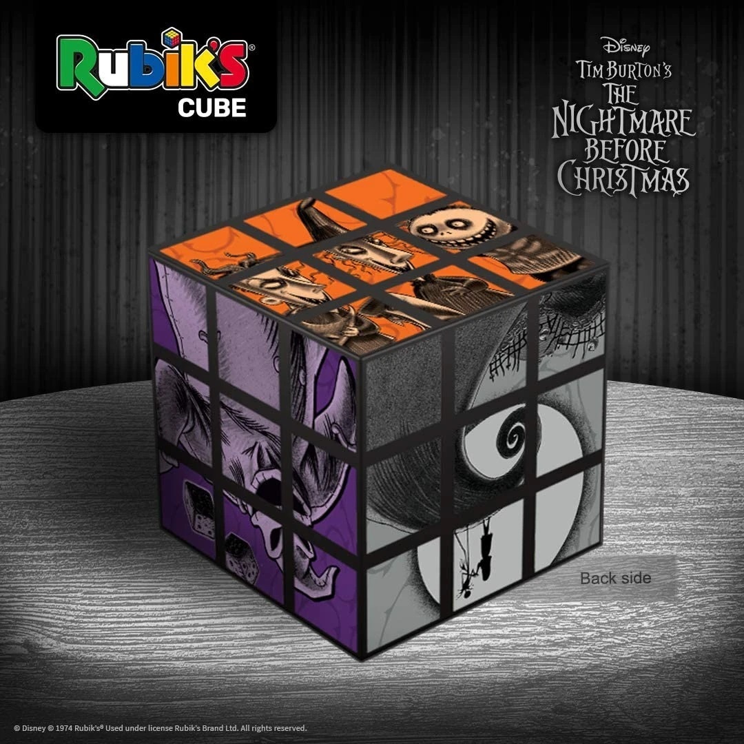 The Nightmare Before Christmas Rubiks Puzzle Cube