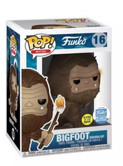 Funko Pop! Myths: BigFoot 16 (Marshmallow) Funko Limited Edition Glows in the Dark
