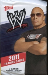 2011 WWE TOPPS WRESTLING TRADING CARD RETAIL PACK