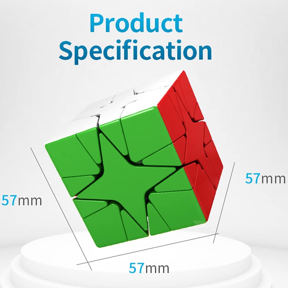 Rubiks Mei Long MoYu Polaris WCA 3x3x3 Speedcube Stickerless