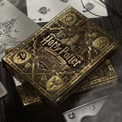 Theory-11: Harry Potter Luxury Playing Card Deck - Yellow Hufflepuff