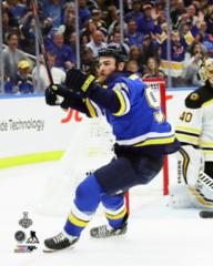 Ryan O'Reilly Goal celebration Game 4 of the 2019 Stanley CupFinals - Top Loaded 8x10 Photo