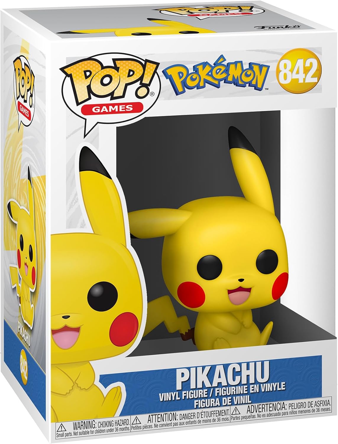 Funko Pop! Games: Pokemon - Pikachu (Sitting) 842
