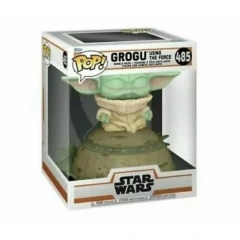 Funko Pop! Deluxe: Mandalorian - The Child Using the Force Vinyl Bobblehead