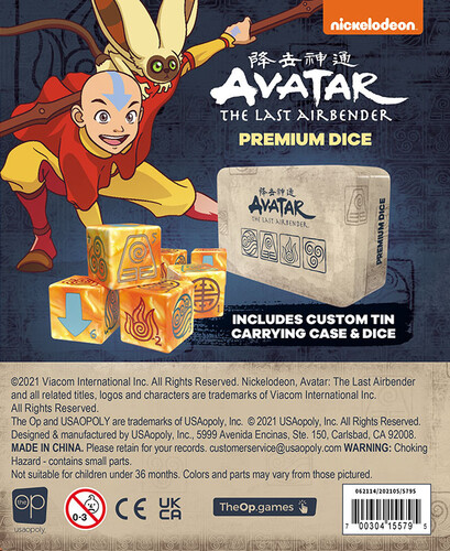 Avatar The Last Airbender Premium Dice Set